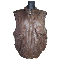 KAMIZELKA MOTOR SKÓRA TRAPPER rozm. 52